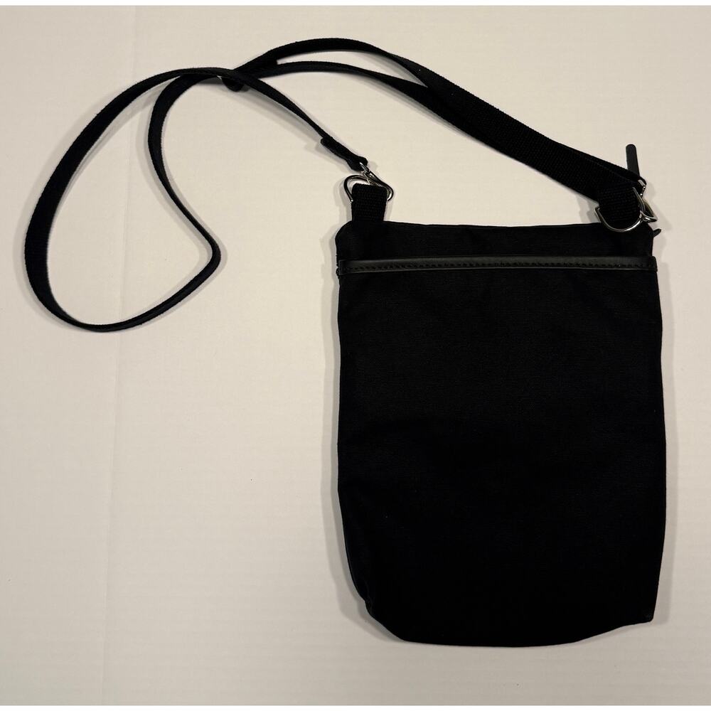 Duluth Pack Black Canvas Traverse Crossbody Bag Made in USA Handcrafted MN - Picture 6 of 6